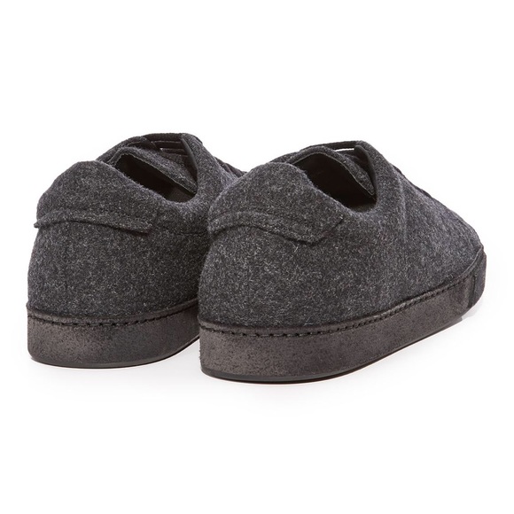 Vince Noble Wool Sneakers, Sz 10M, Graphite - Picture 2 of 6